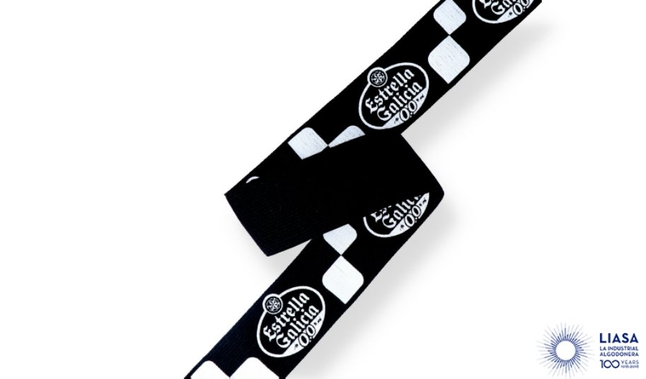 Ropa personalizada costura cinta elástica Sublimación cinta elástica  impresa punto elástico banda Para Garment - China Sups